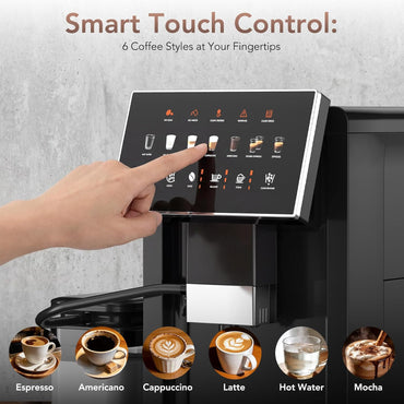 20 Bar Super Fully Automatic Coffee Machine with Grinder