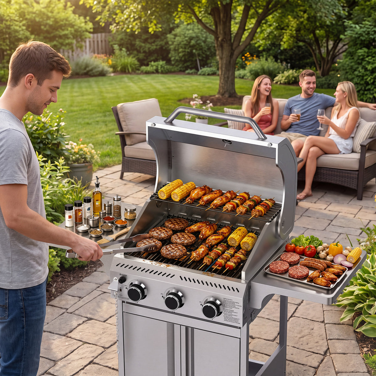 COWSAR Gas Grill BA0030F