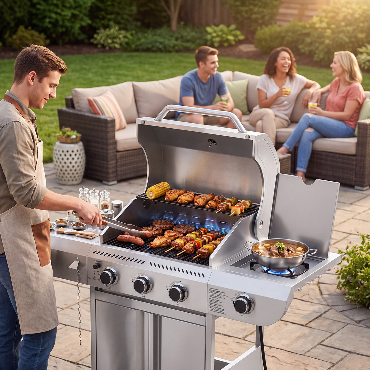 COWSAR Gas Grill BA0031B