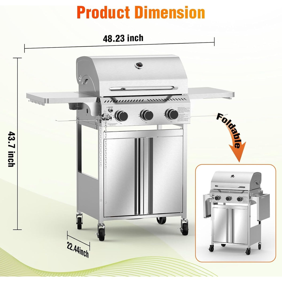 COWSAR Gas Grill BA0030F