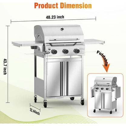 COWSAR Gas Grill BA0030F