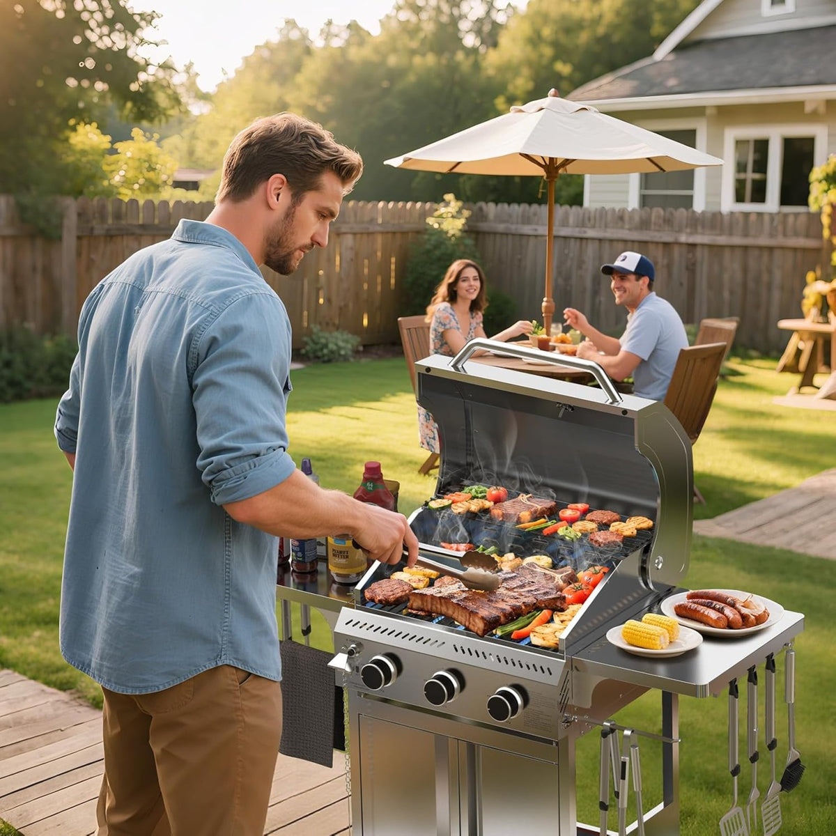 COWSAR Gas Grill BA0030F