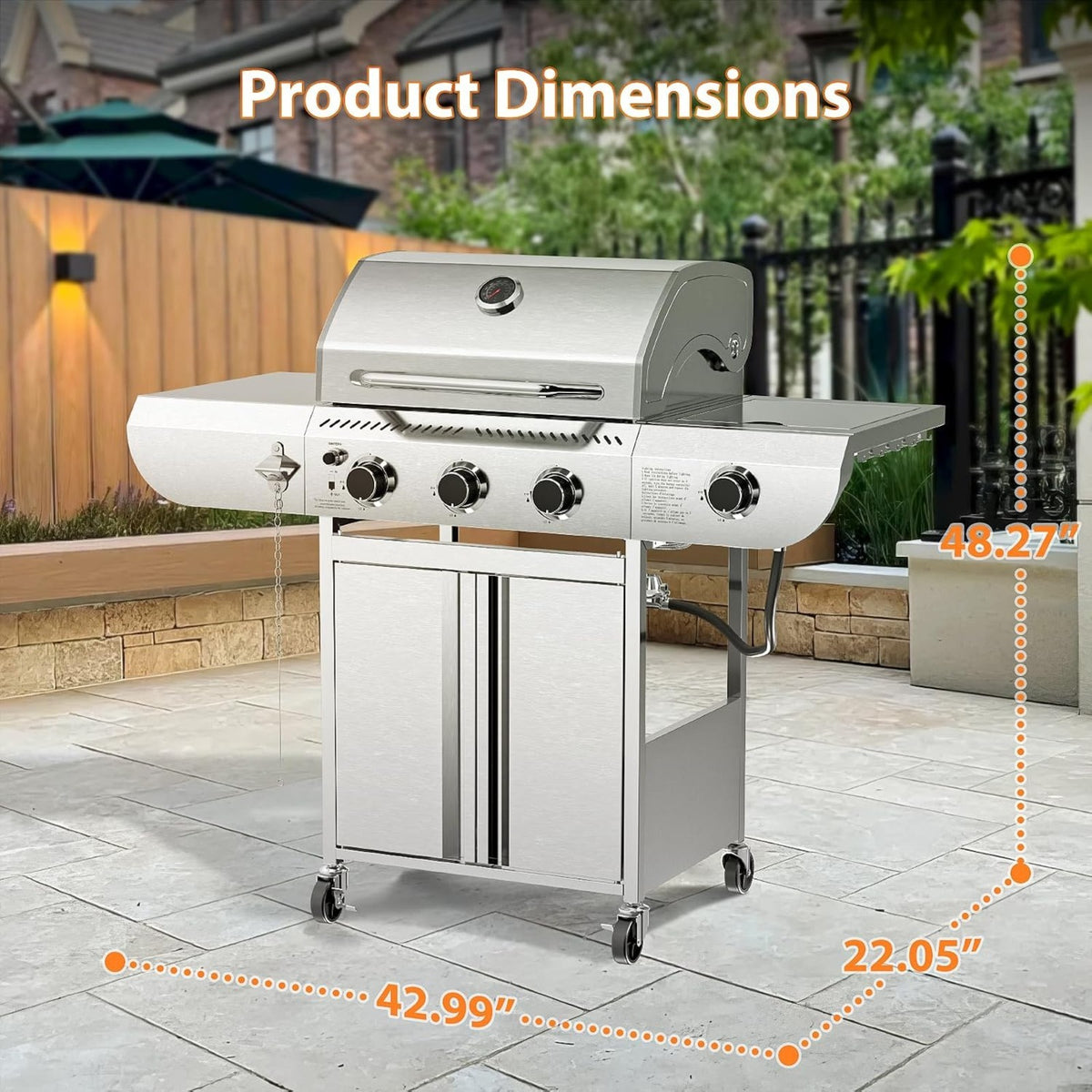 COWSAR Gas Grill BA0031B