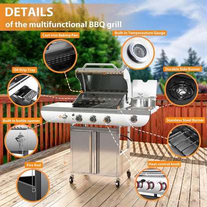 COWSAR Gas Grill BA0031B
