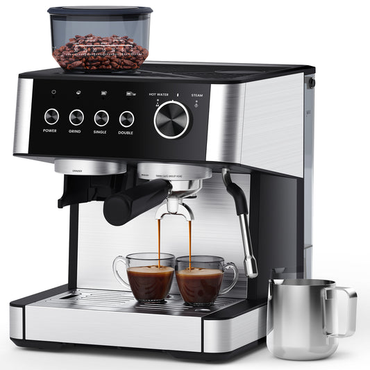 20 Bar Espresso Coffee Machines with Grinder