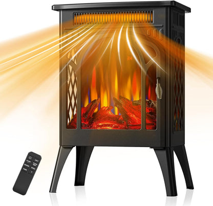 Electric Fireplaces 1500W 5100 BTU