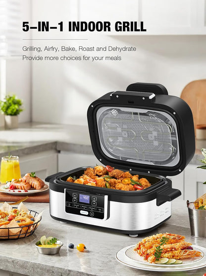 5-IN-1 Indoor Electric Grill 1450W