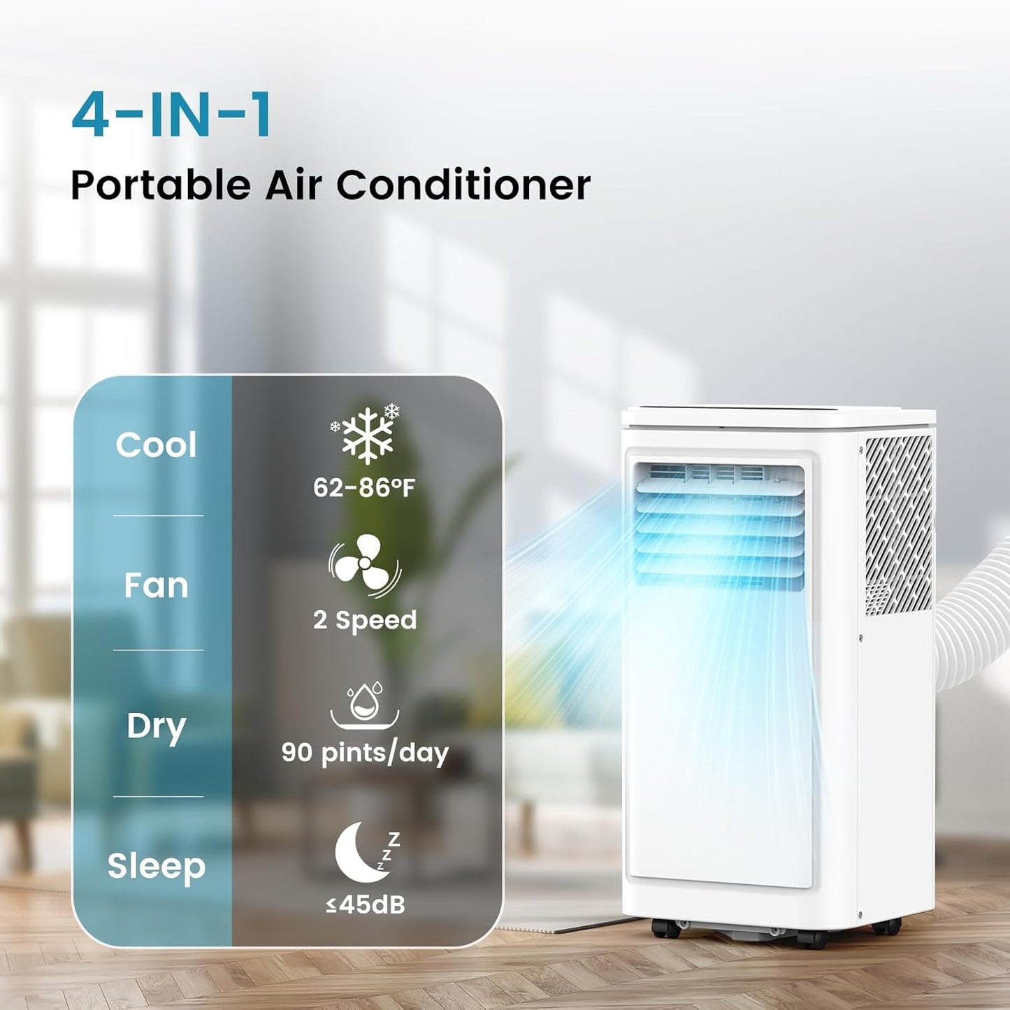 8000 BTU Portable Air Conditioners