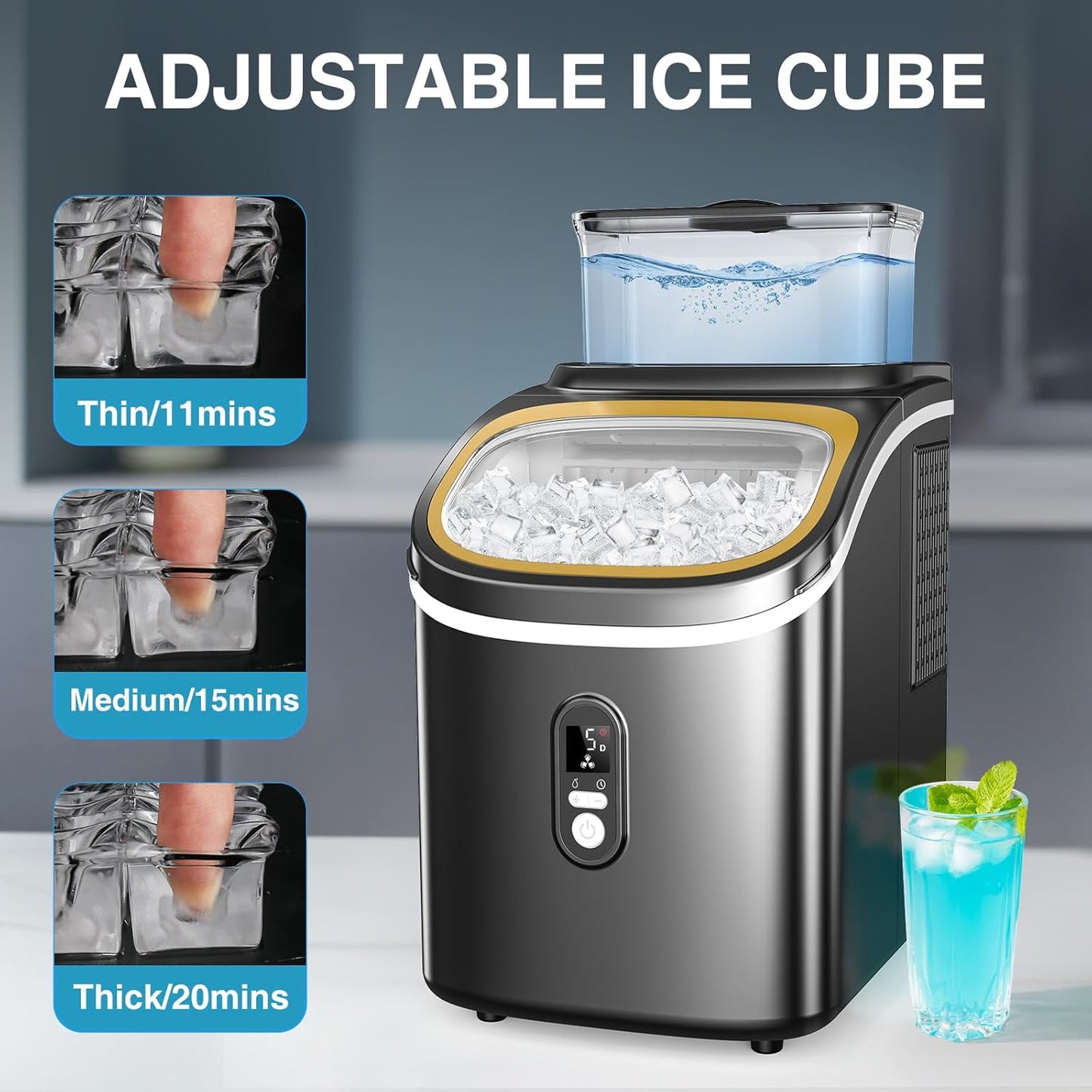 Countertop Ice Maker, 30LBS/24H Z5813AF