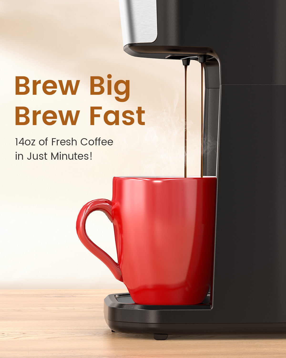 14oz Personal Single Serve Coffee Maker