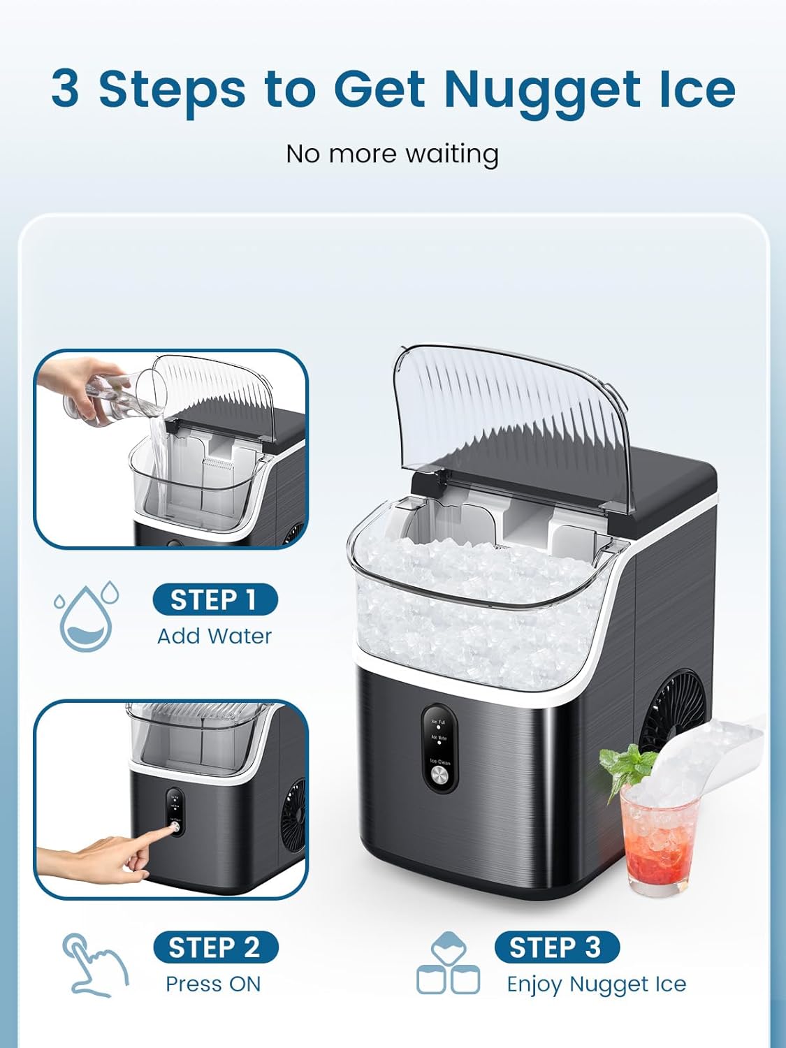 Nugget Ice Makers Countertop