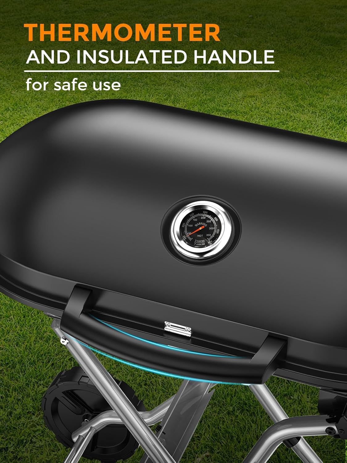 Portable 15000 BTU Propane Gas Grill