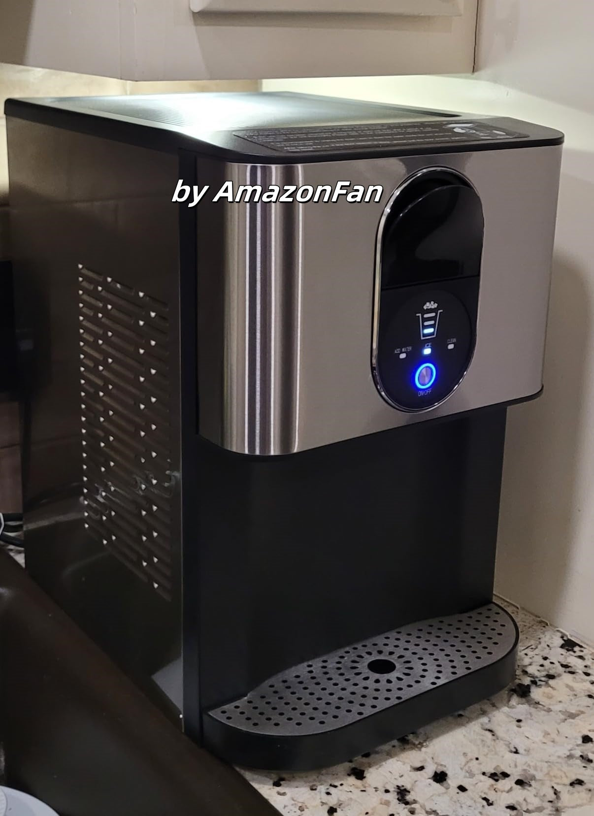 44lbs/24H Nugget Ice Maker Countertop Dispenser