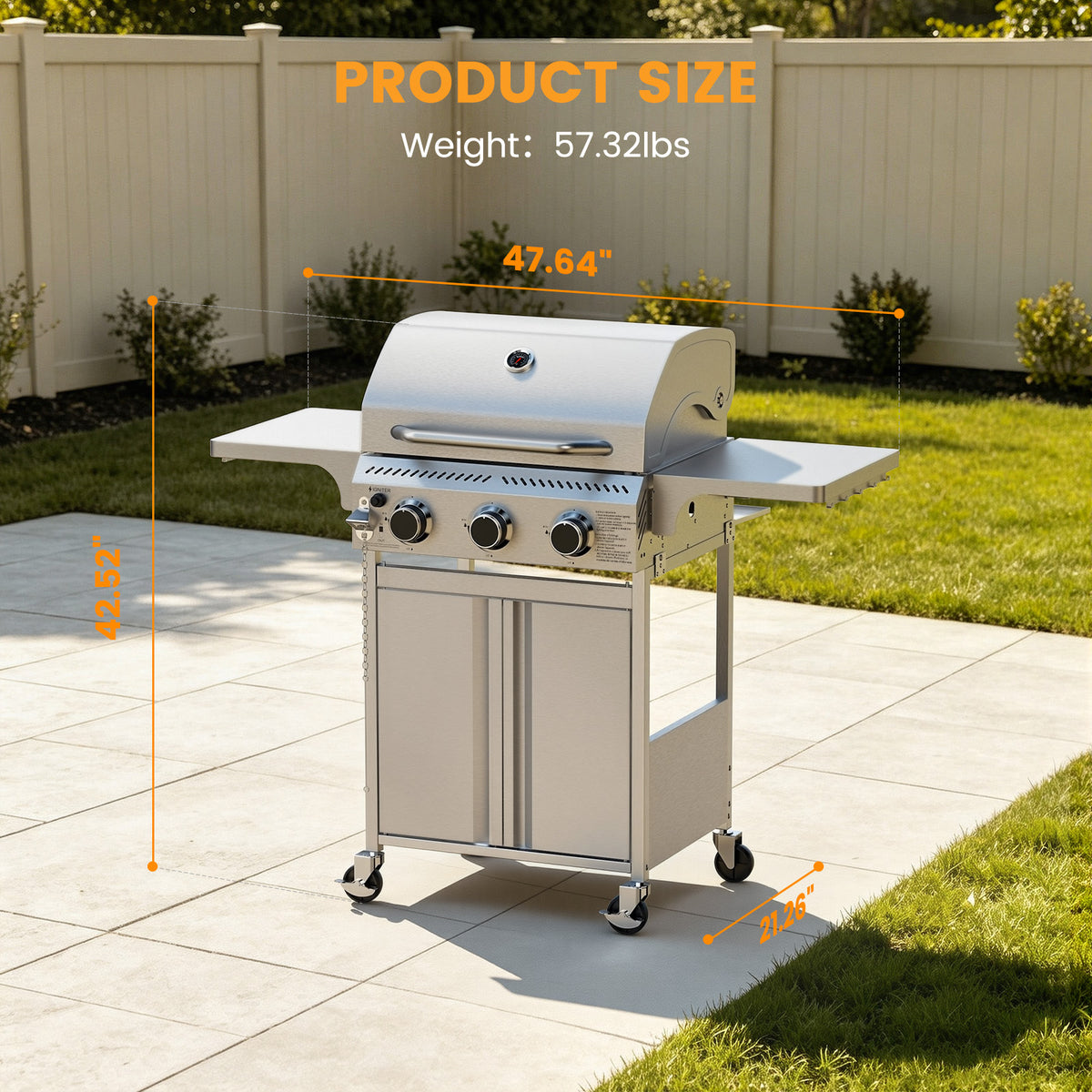 COWSAR Gas Grill BA0030F