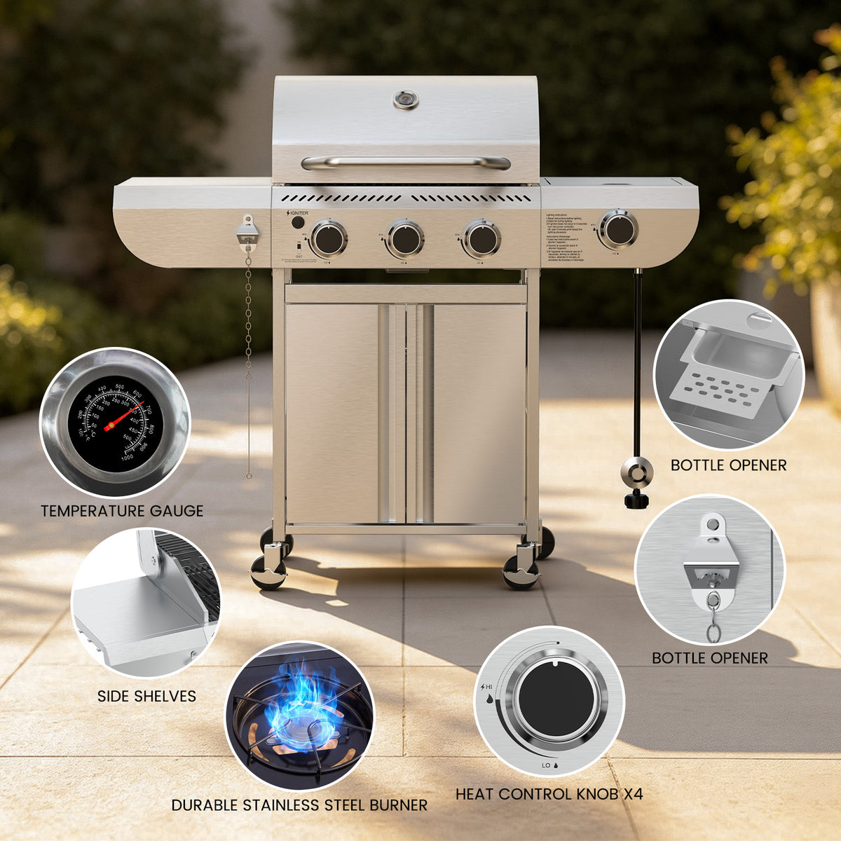 COWSAR Gas Grill BA0031B