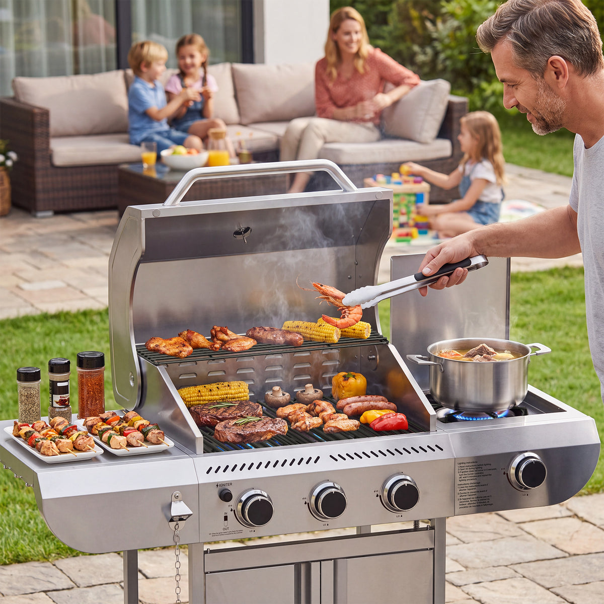 COWSAR Gas Grill BA0031B