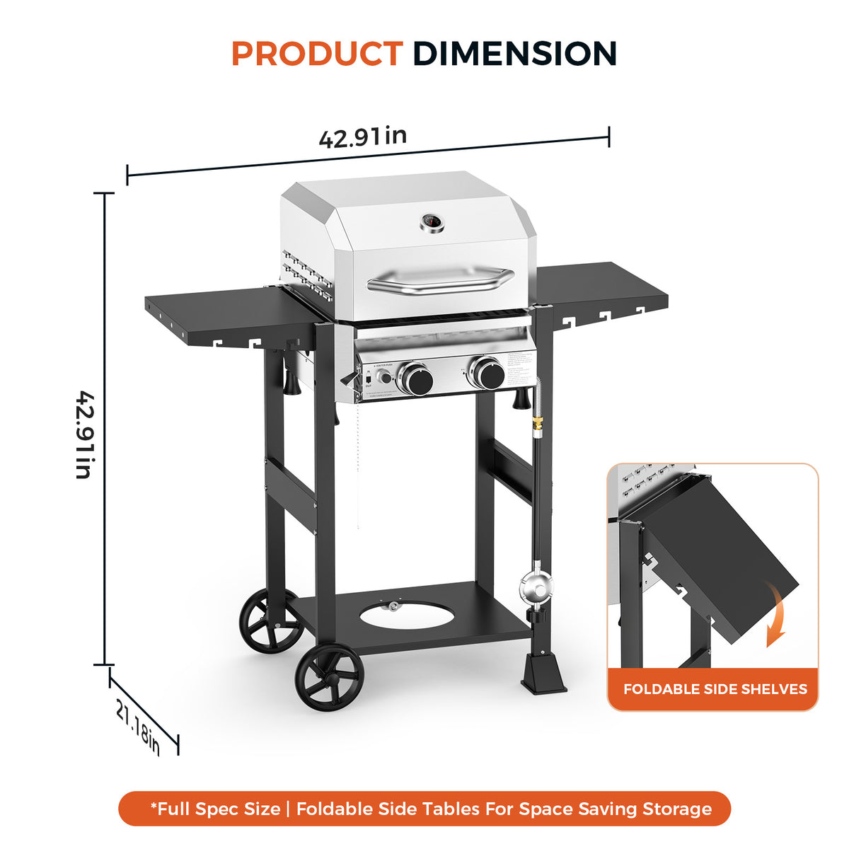 COWSAR Gas Grill BA0120B