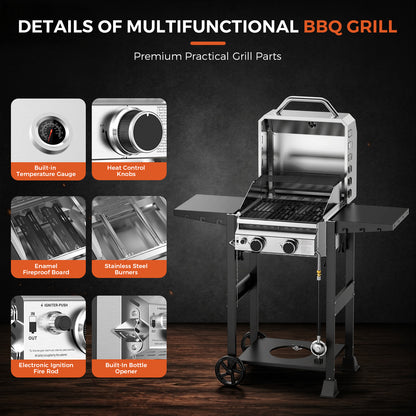 COWSAR Gas Grill BA0120B