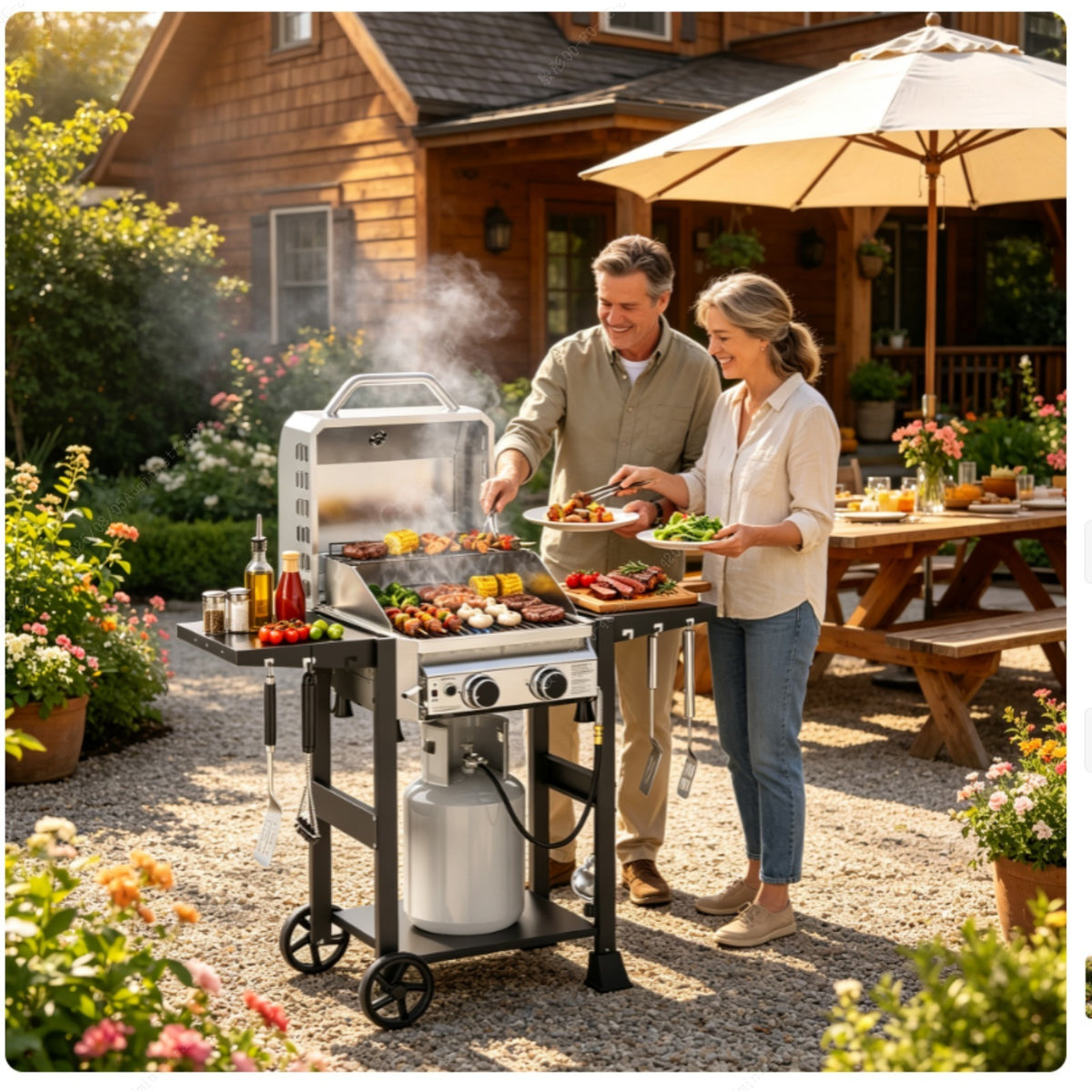 COWSAR Gas Grill BA0120B