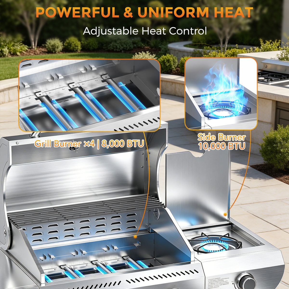 COWSAR Gas Grill-BA0141B