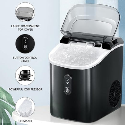 Nugget Countertop Ice Maker 33lbs in 24H