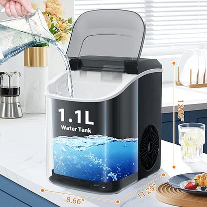 Nugget Countertop Ice Maker 33lbs in 24H