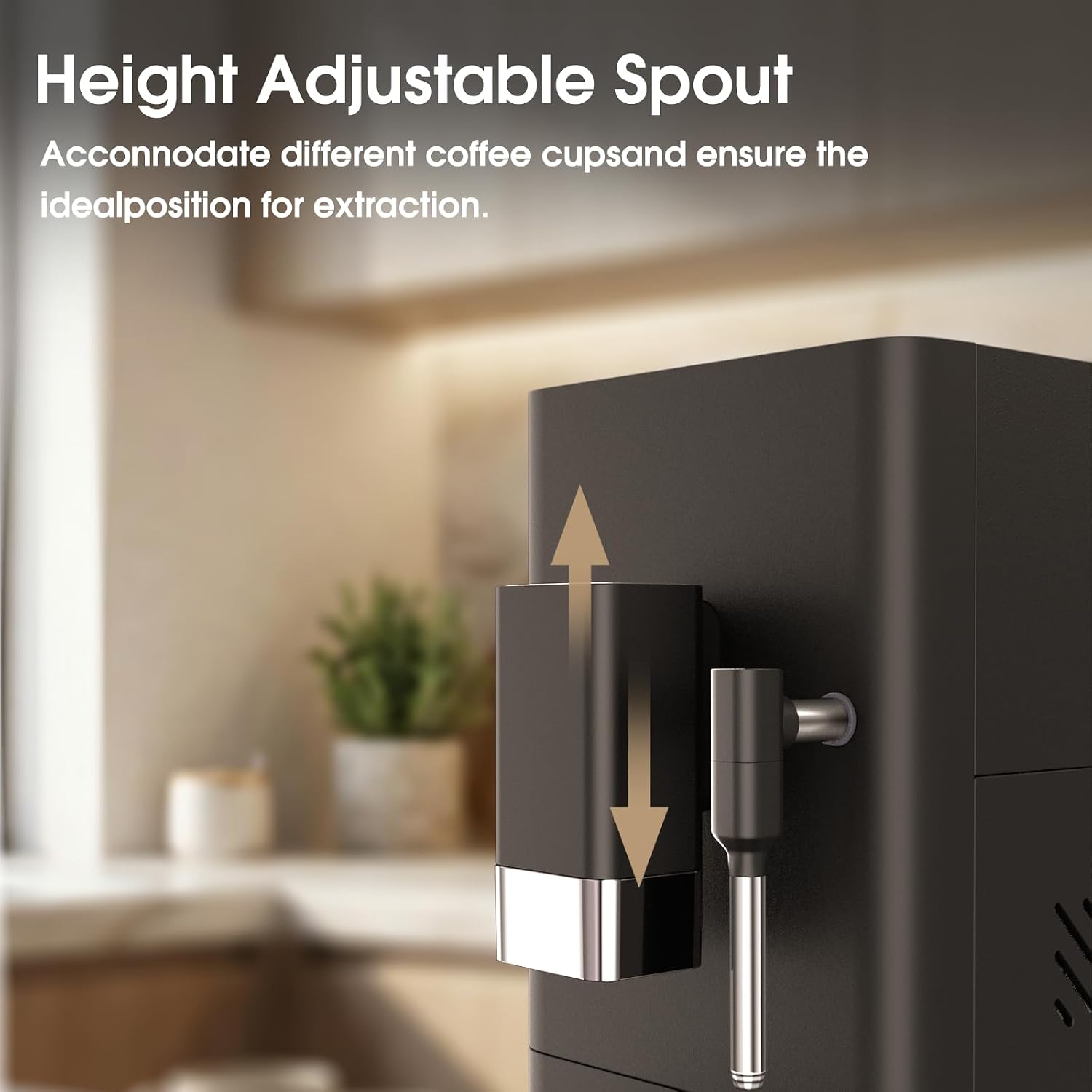 20 Bar Automatic Espresso Machine with Grinder