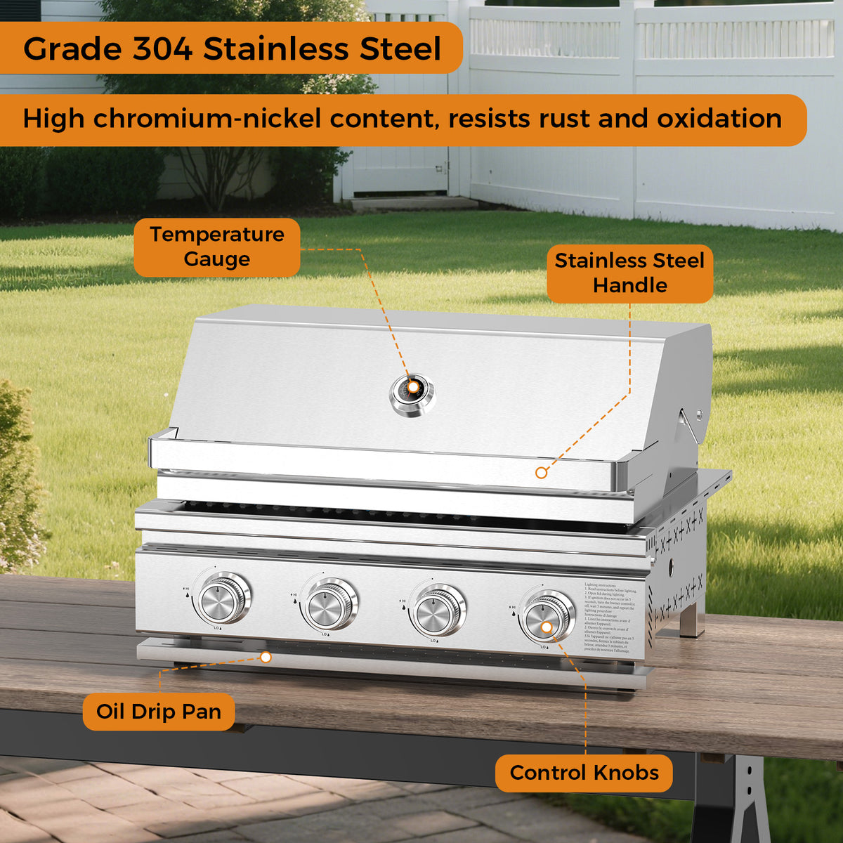 COWSAR Gas Grill DB005G