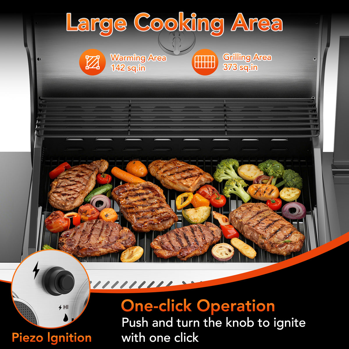 COWSAR Gas Grill G0141E