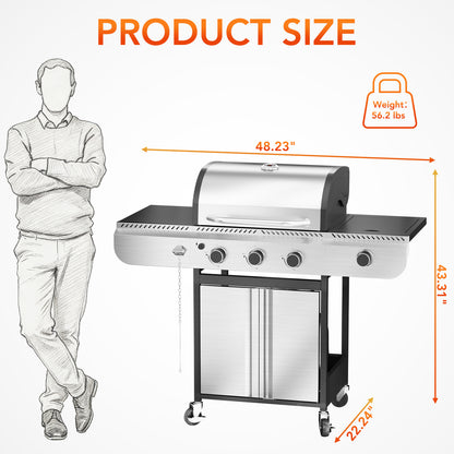 COWSAR Gas Grill G0141E