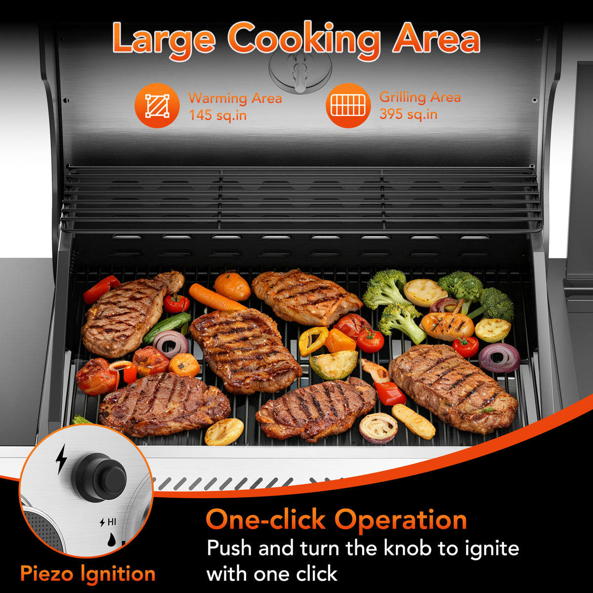 COWSAR Gas Grill BA0141A