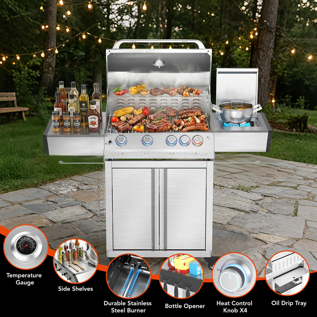 COWSAR Gas Grill G0141E