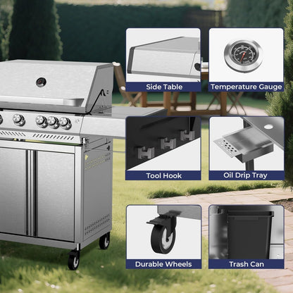 COWSAR Gas Grill G0141E