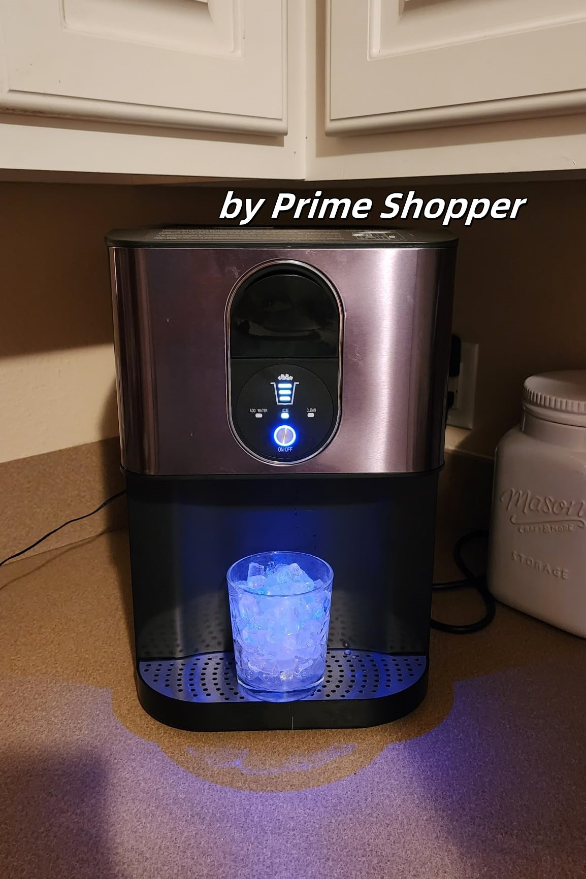 44lbs/24H Nugget Ice Maker Countertop Dispenser