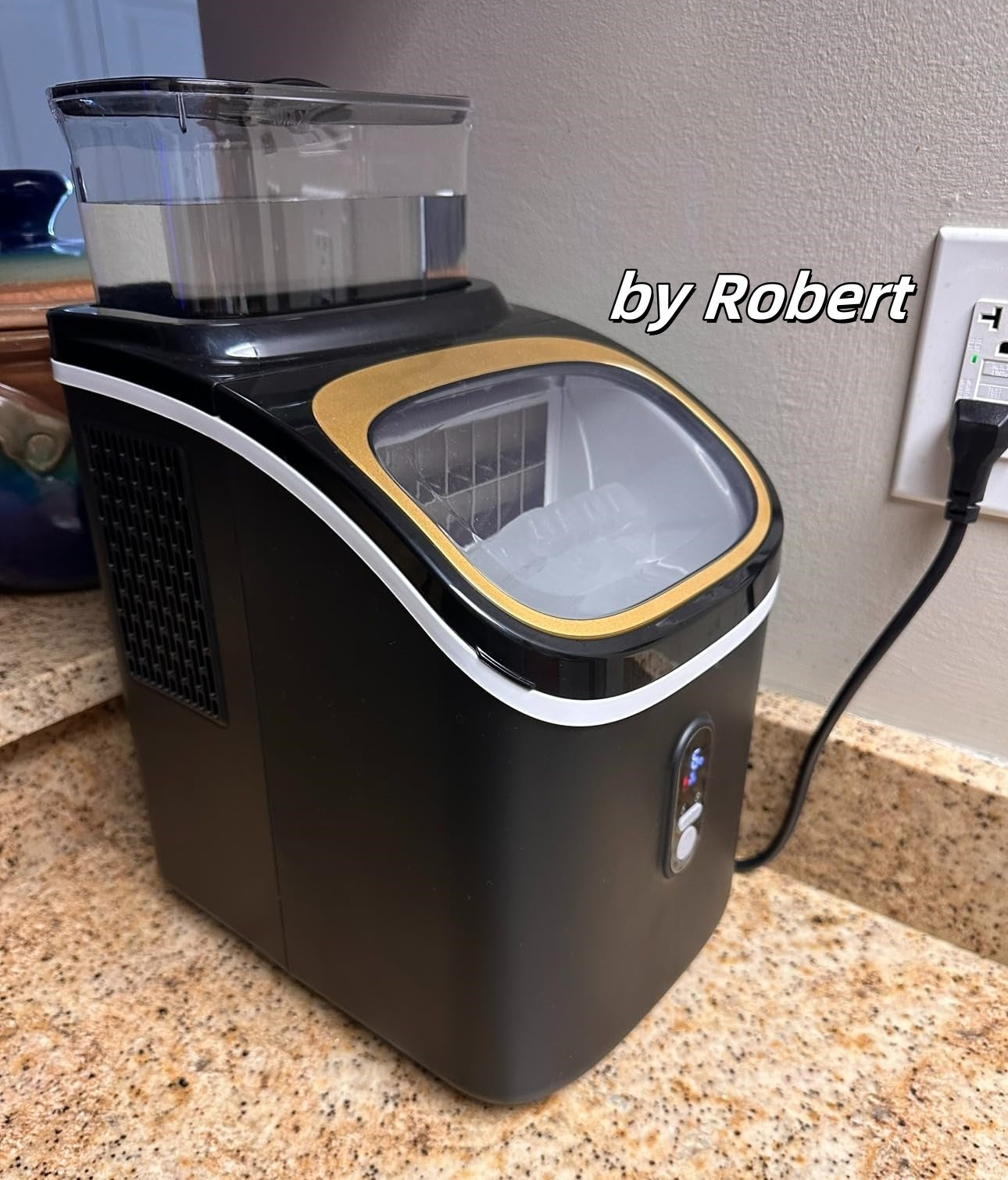 30lbs/24H Countertop Cube Ice Maker