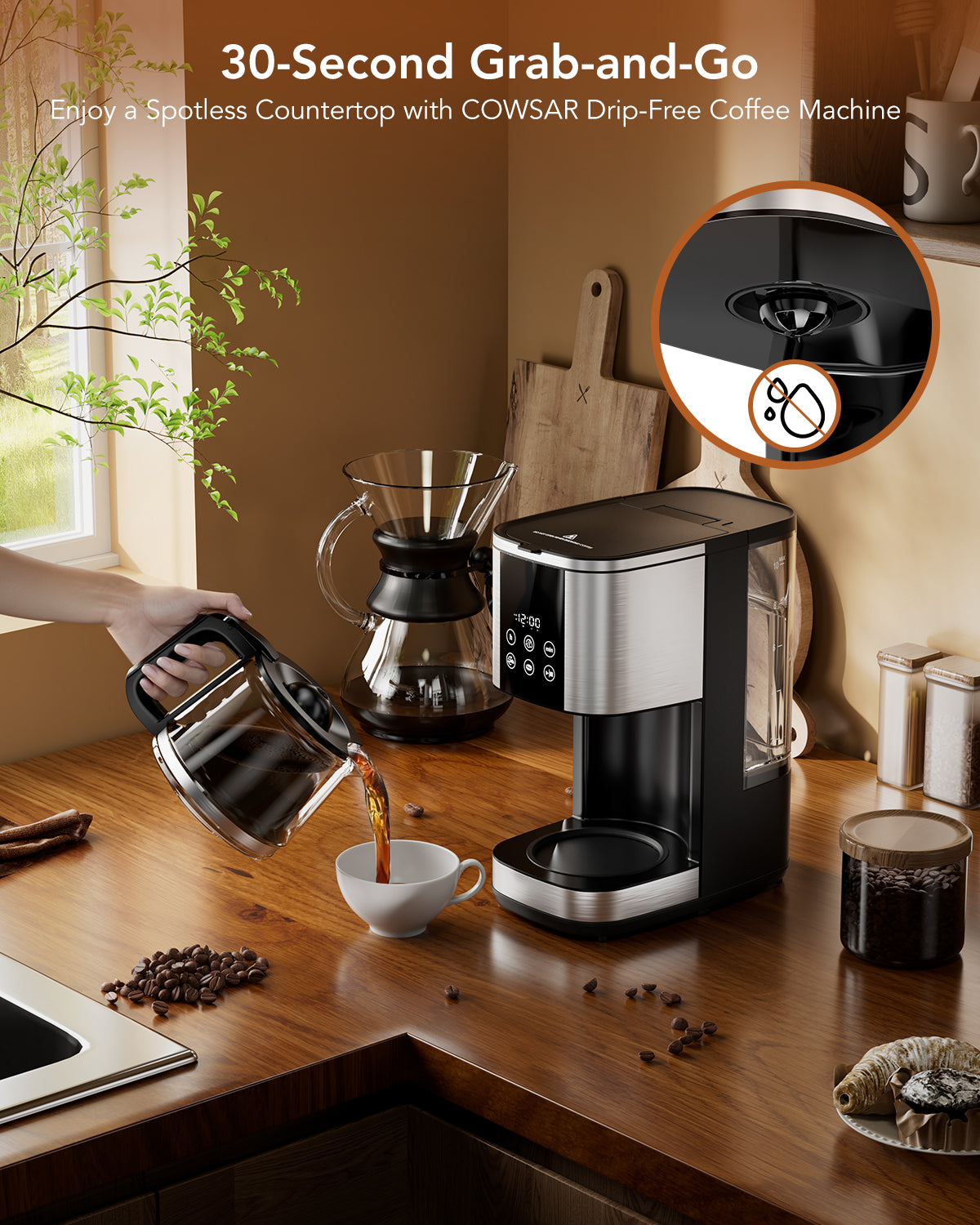 10-Cup 24-Hour Programmable Coffee Maker