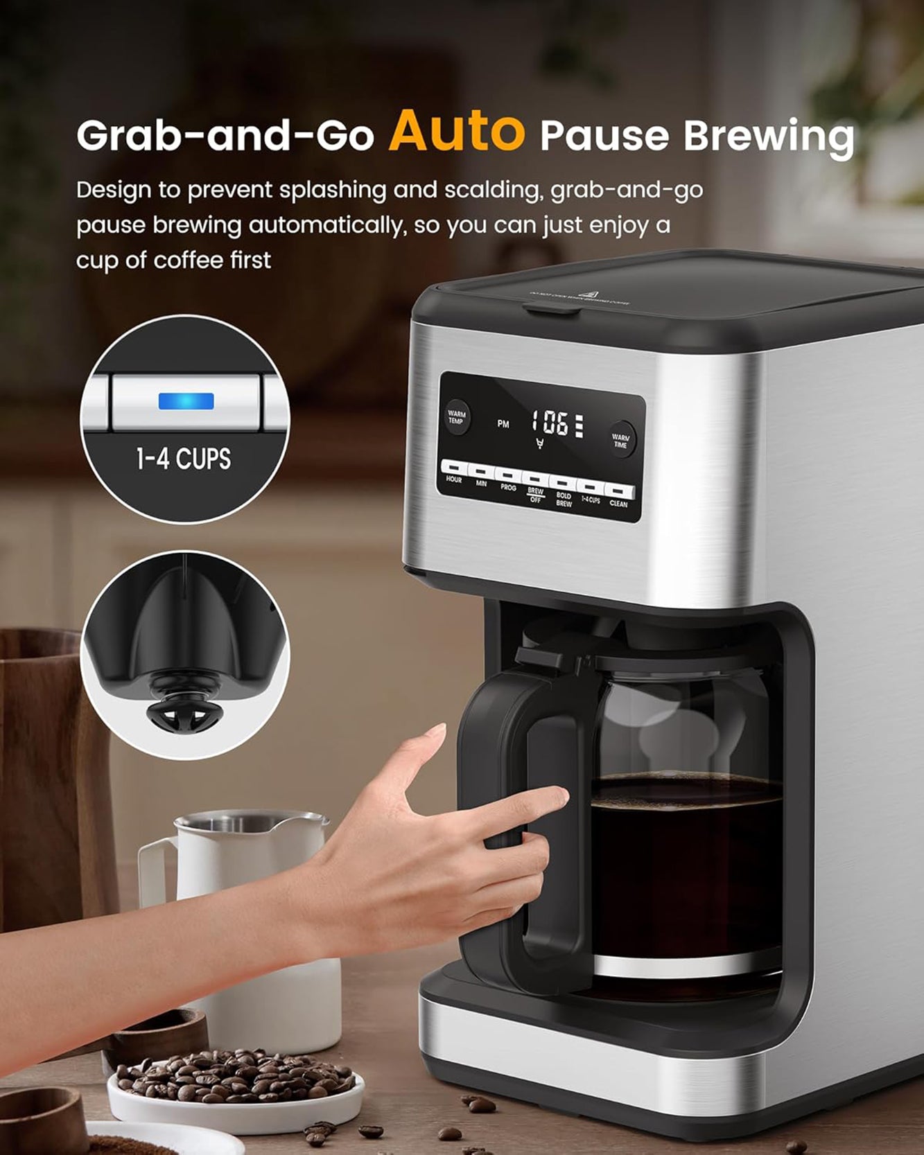 14-Cup Drip Coffee Maker
