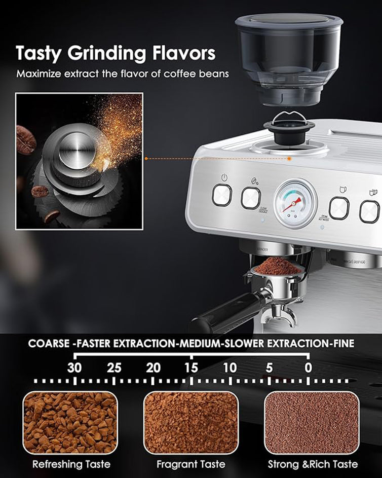 15 Bar Professional Espresso Maker