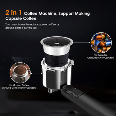 Cowsar 20 Bar Compact Espresso Machine