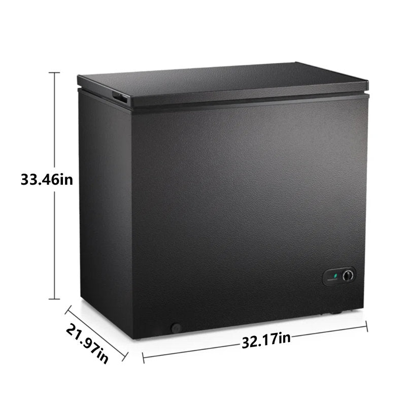 7 Cubic Feet Chest Freezer with Adjustable Temperature Controls