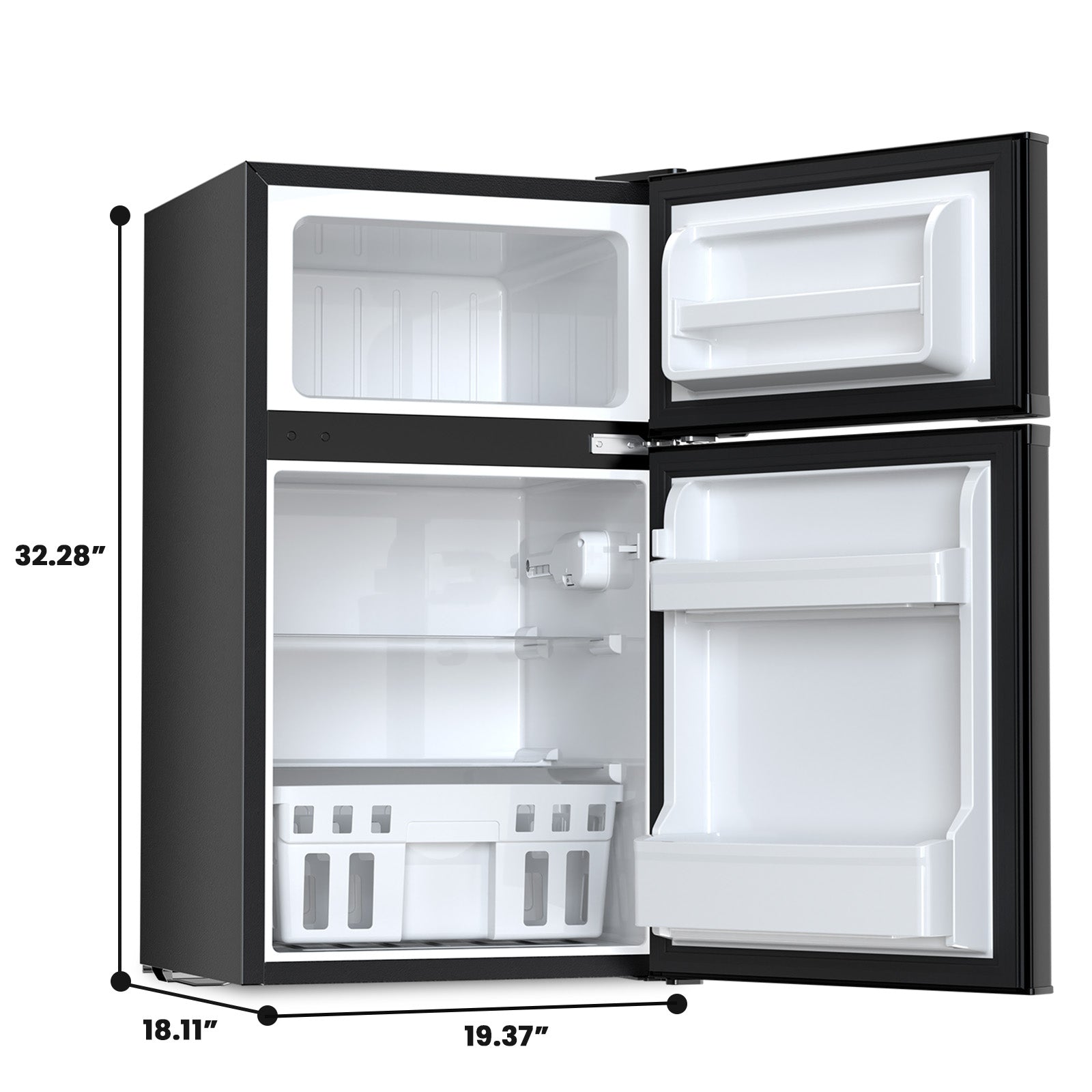 3.1 cu. ft. 2-Door Compact Mini-Refrigerator