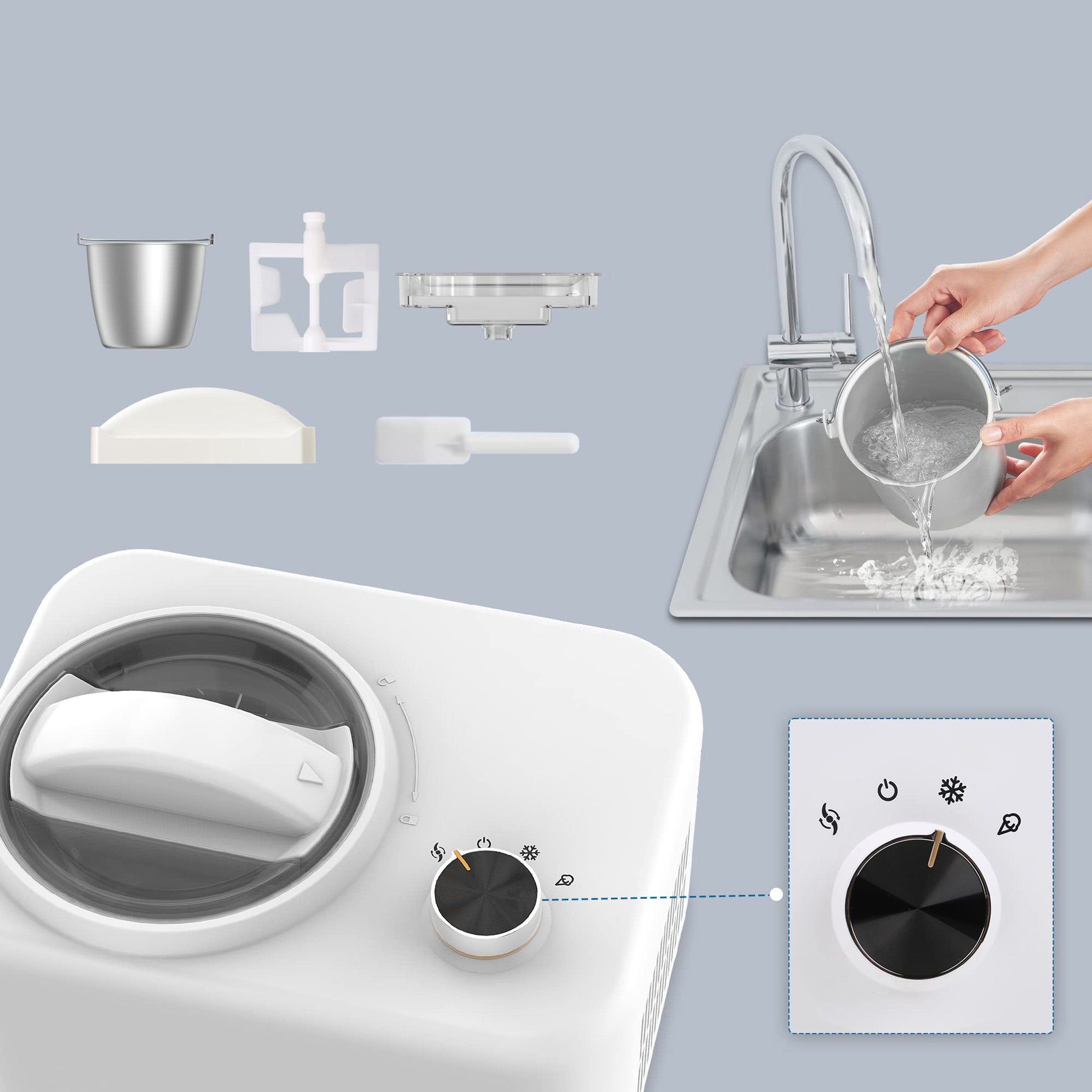 Fully Automatic Ice Cream Maker IC3908