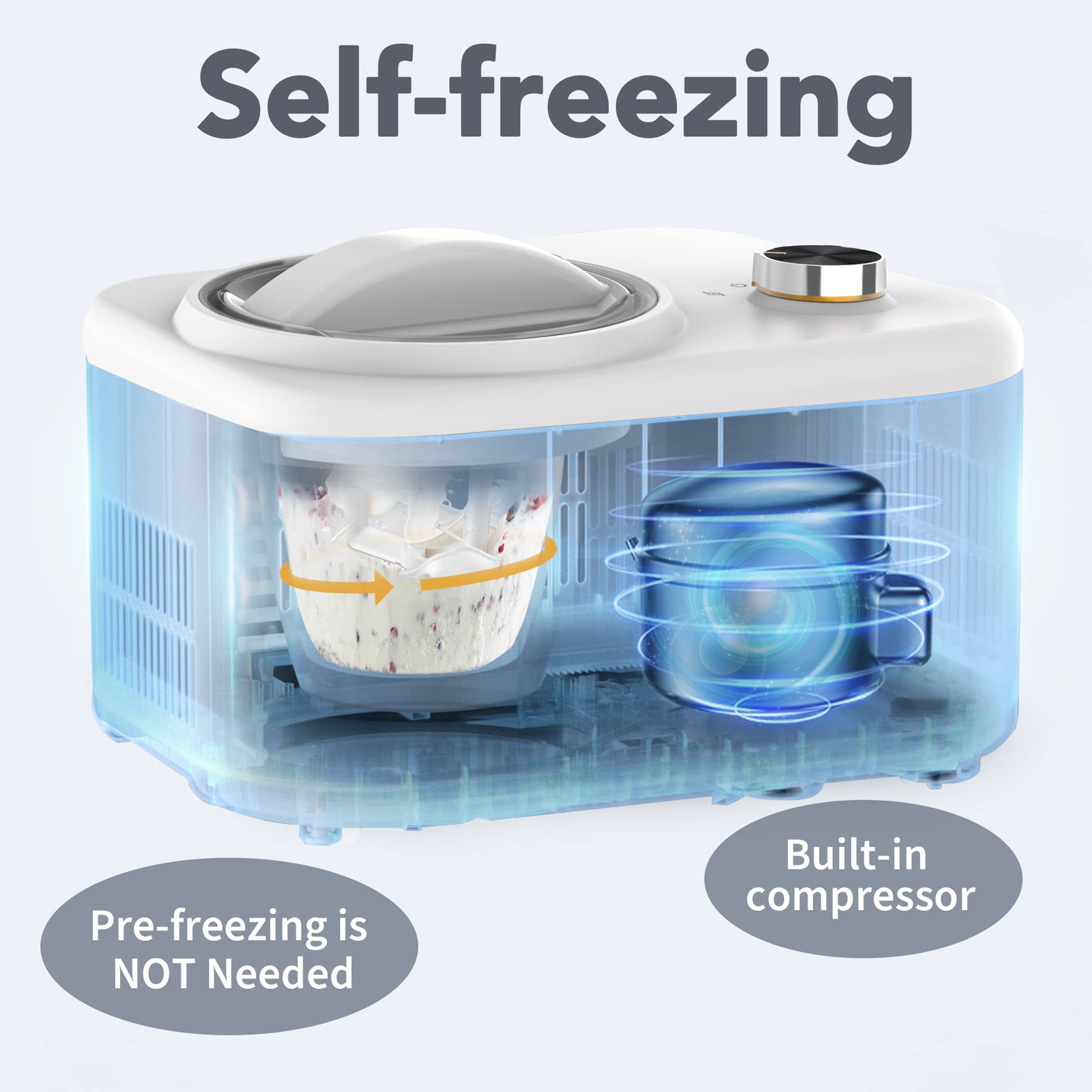 Fully Automatic Ice Cream Maker IC3908