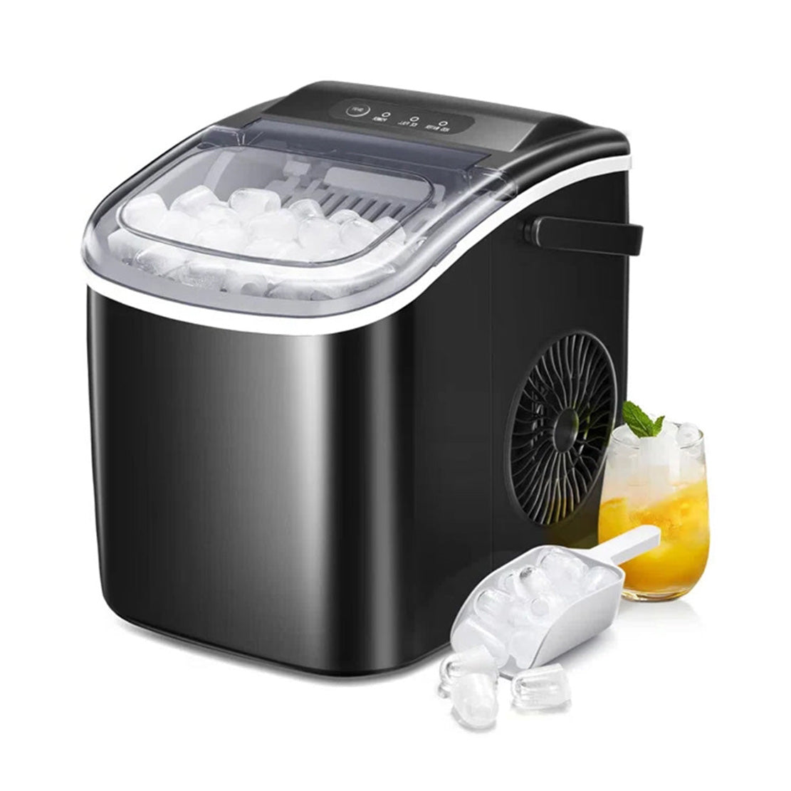 26 lbs/24H Bullet Ice Portable Ice Maker