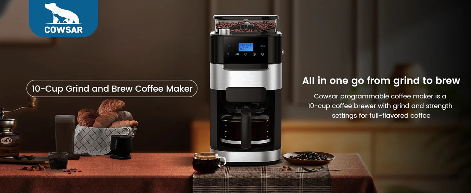 COWSAR Drip Coffee Maker - Thumbnail 5